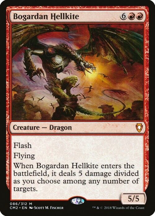 Bogardan Hellkite ~ Commander Anthology 2018 [ NearMint ] [ Magic MTG ] - London Magic Traders Limited