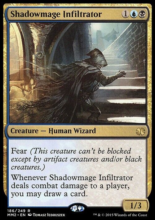 Shadowmage Infiltrator ~ Modern Masters 2015 [ Excellent ] [ Magic MTG ] - London Magic Traders Limited