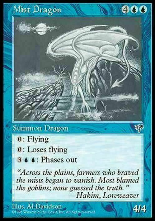 Mist Dragon ~ Mirage [ Excellent ] [ Magic MTG ] - London Magic Traders Limited