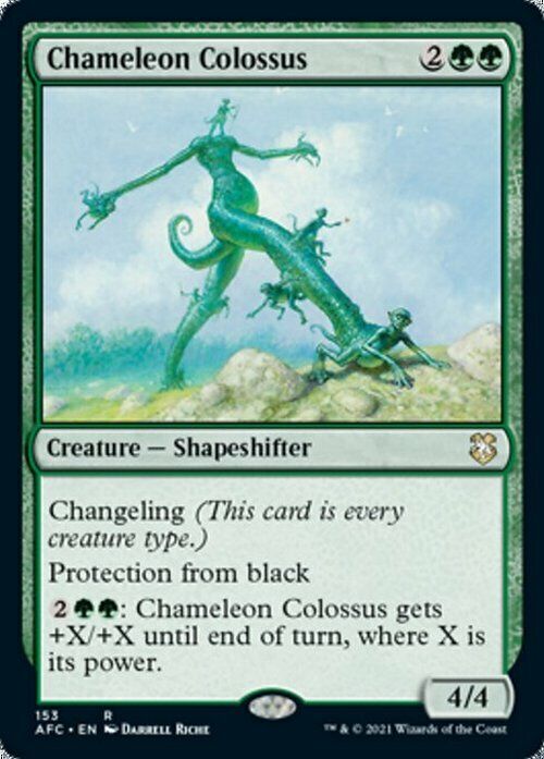 Chameleon Colossus ~ Commander: Adventures in the Forgotten Realms [ NearMint ] - London Magic Traders Limited