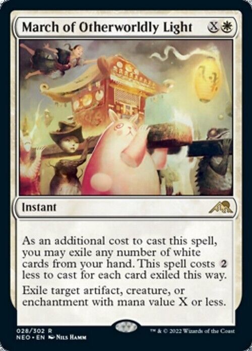 March of Otherworldly Light ~ Kamigawa: Neon Dynasty [ NM ] [ Magic MTG ] - London Magic Traders Limited