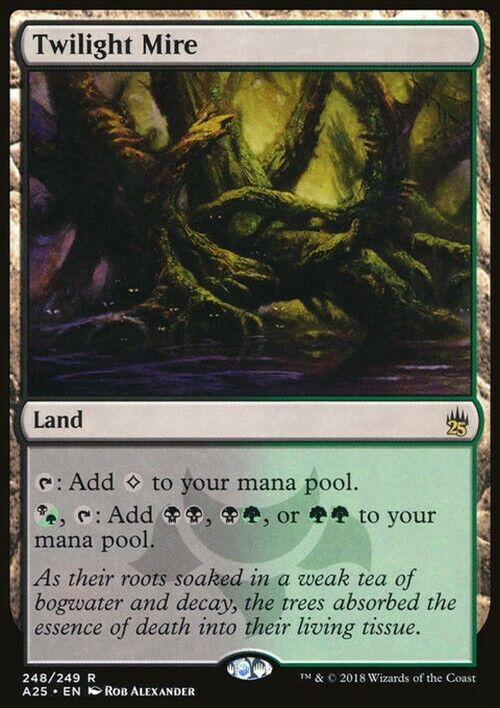 Twilight Mire ~ Masters 25 [ NearMint ] [ Magic MTG ] - London Magic Traders Limited