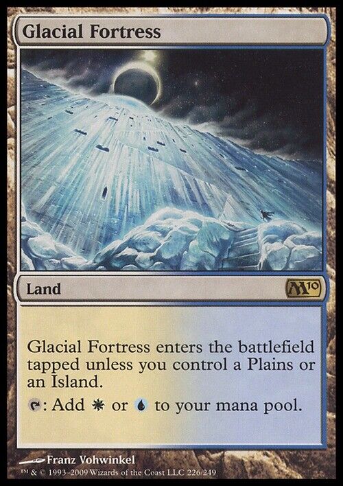 Glacial Fortress ~ Magic 2010 [ Excellent ] [ Magic MTG ]