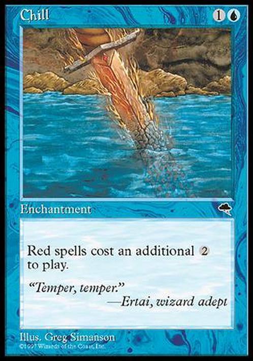 Chill ~ Tempest [ Excellent ] [ Magic MTG ] - London Magic Traders Limited