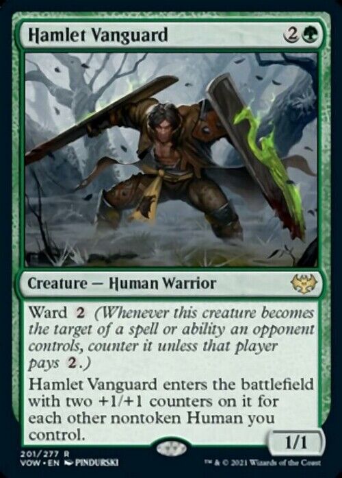 Hamlet Vanguard ~ Crimson Vow [ NearMint ] [ Magic MTG ] - London Magic Traders Limited