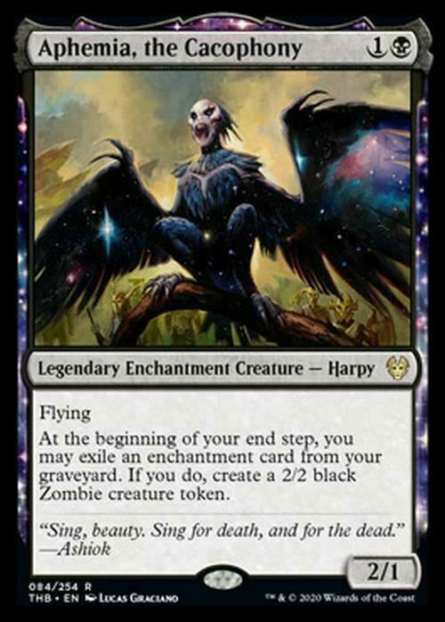 Aphemia, the Cacophony ~ Theros Beyond Death [ Excellent ] [ Magic MTG ] - London Magic Traders Limited