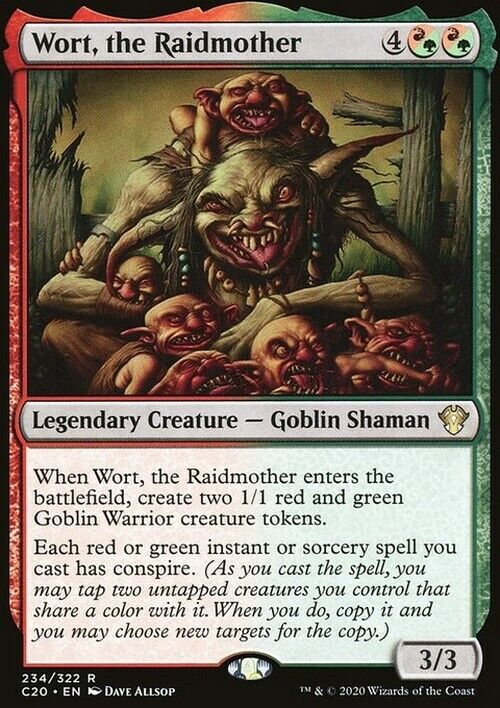 Wort, the Raidmother ~ Commander: Ikoria [ NearMint ] [ Magic MTG ] - London Magic Traders Limited