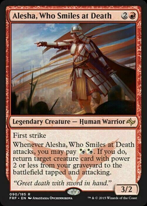 Alesha, Who Smiles at Death ~ Fate Reforged [ Excellent ] [ Magic MTG ] - London Magic Traders Limited