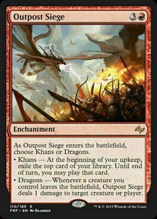 Outpost Siege ~ Fate Reforged [ Excellent ] [ Magic MTG ] - London Magic Traders Limited