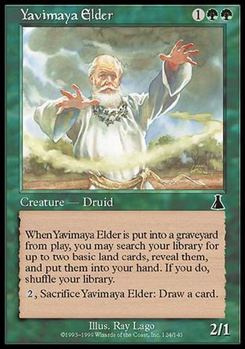 Yavimaya Elder ~ Urza's Destiny [ Excellent ] [ Magic MTG ] - London Magic Traders Limited