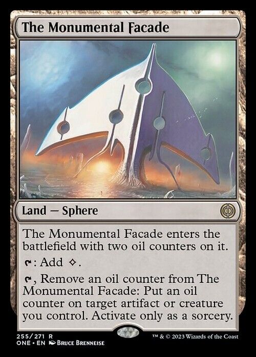 The Monumental Facade ~ Phyrexia: All Will Be One [ NearMint ] [ Magic MTG ] - London Magic Traders Limited