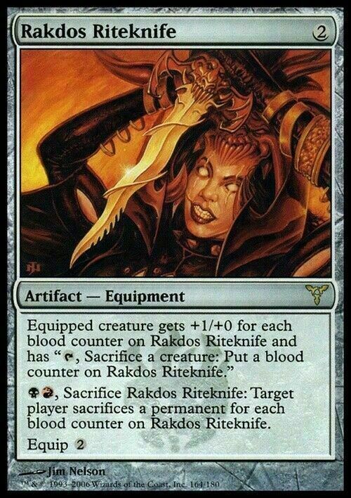 Rakdos Riteknife ~ Dissension [ Excellent ] [ Magic MTG ] - London Magic Traders Limited