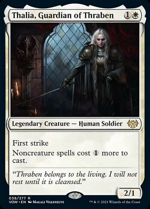 Thalia, Guardian of Thraben ~ Crimson Vow [ NearMint ] [ Magic MTG ] - London Magic Traders Limited