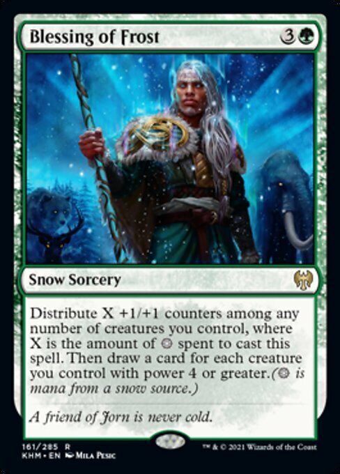 Blessing of Frost ~ Kaldheim [ NearMint ] [ Magic MTG ] - London Magic Traders Limited