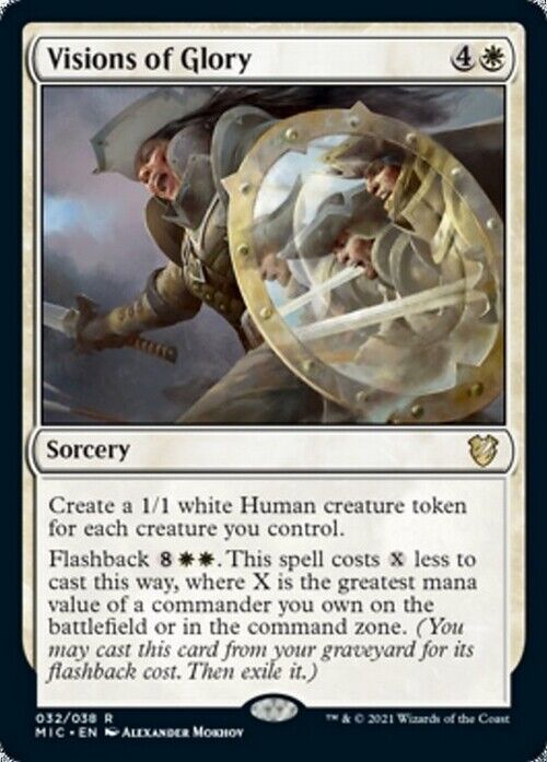 Visions of Glory ~ Commander: Midnight Hunt [ NearMint ] [ MTG ] - London Magic Traders Limited
