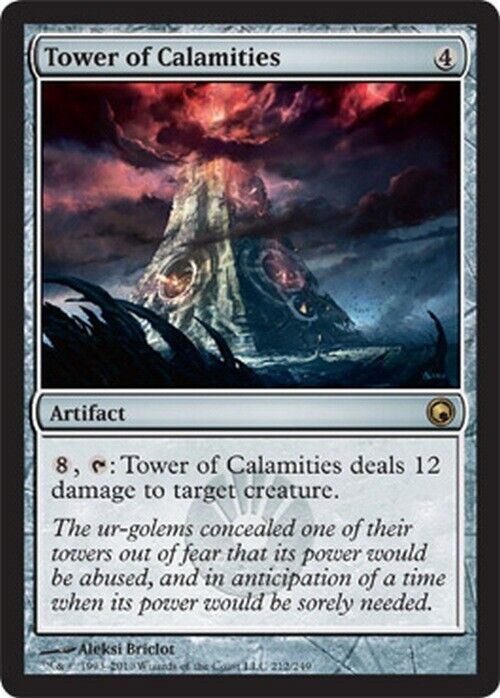 Tower of Calamities ~ Scars of Mirrodin [ Excellent ] [ Magic MTG ] - London Magic Traders Limited