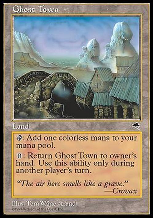 Ghost Town ~ Tempest [ Excellent ] [ Magic MTG ] - London Magic Traders Limited