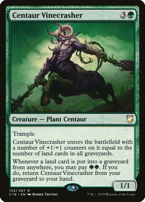 Centaur Vinecrasher ~ Commander 2018 [ Excellent ] [ Magic MTG ] - London Magic Traders Limited