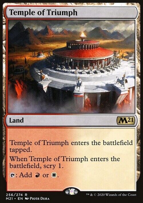 Temple of Triumph ~ Core 2021 [ NearMint ] [ Magic MTG ] - London Magic Traders Limited