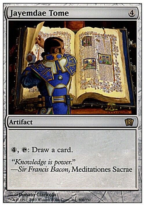 Jayemdae Tome ~ Eighth Edition [ Excellent ] [ Magic MTG ]