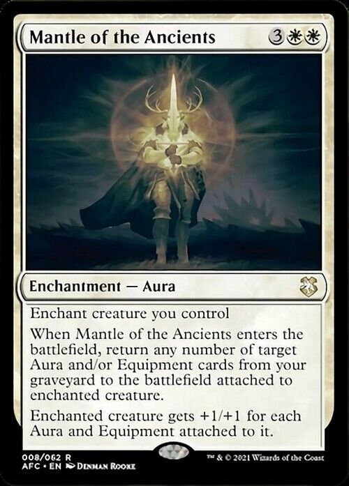 Mantle of the Ancients ~ Commander: Adventures Forgotten Realms [ NM ] [ MTG ]