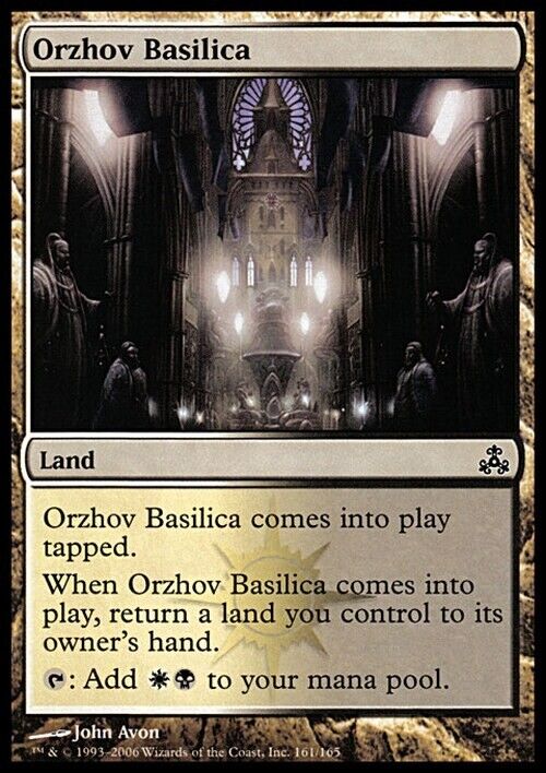 Orzhov Basilica ~ Guildpact [ Excellent ] [ Magic MTG ] - London Magic Traders Limited