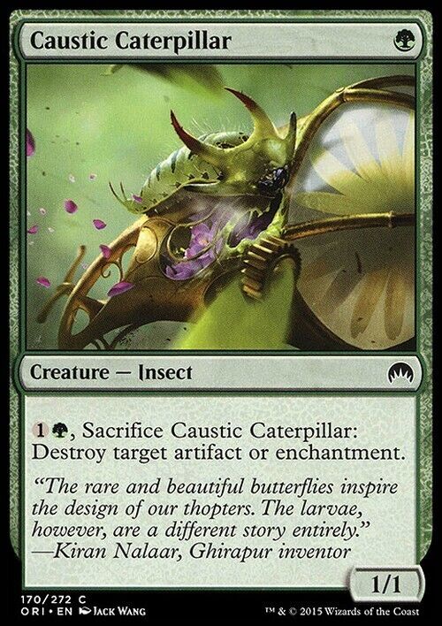 Caustic Caterpillar ~ Magic Origins [ Excellent ] [ Magic MTG ] - London Magic Traders Limited