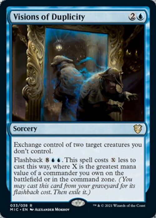 Visions of Duplicity ~ Commander: Midnight Hunt [ NearMint ] [ MTG ] - London Magic Traders Limited