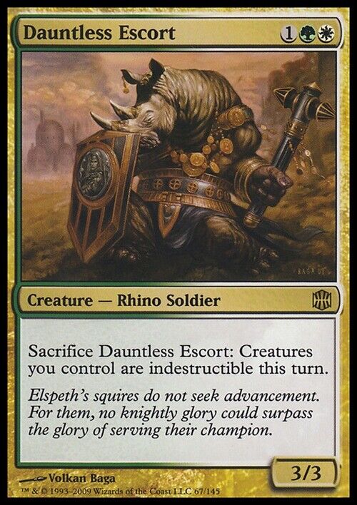 Dauntless Escort ~ Alara Reborn [ Excellent ] [ Magic MTG ] - London Magic Traders Limited