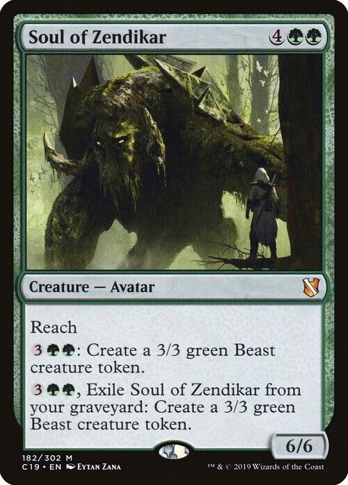 Soul of Zendikar ~ Commander 2019 [ Excellent ] [ Magic MTG ] - London Magic Traders Limited