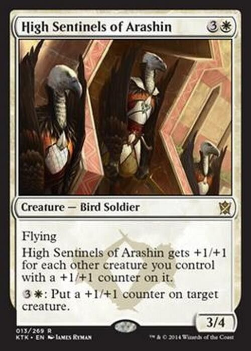 High Sentinels of Arashin ~ Khans of Tarkir [ Excellent ] [ Magic MTG ] - London Magic Traders Limited