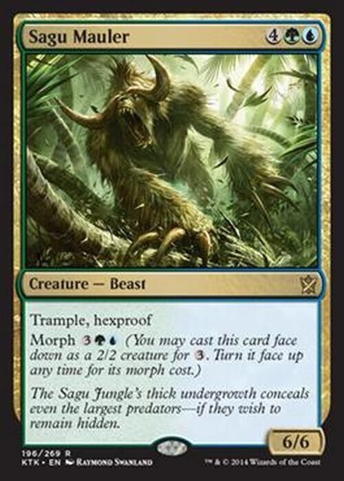 Sagu Mauler ~ Khans of Tarkir [ Excellent ] [ Magic MTG ] - London Magic Traders Limited