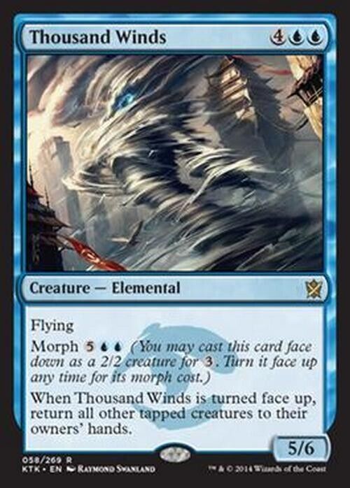 Thousand Winds ~ Khans of Tarkir [ Excellent ] [ Magic MTG ] - London Magic Traders Limited