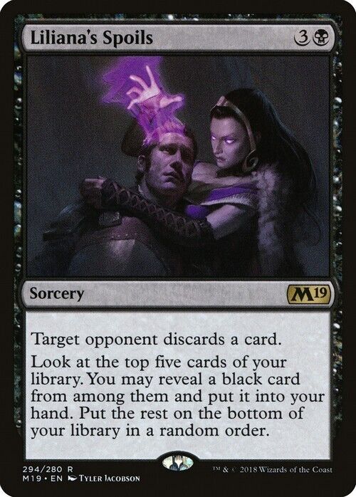 Liliana's Spoils ~ Core 2019 [ Excellent ] [ Magic MTG ] - London Magic Traders Limited