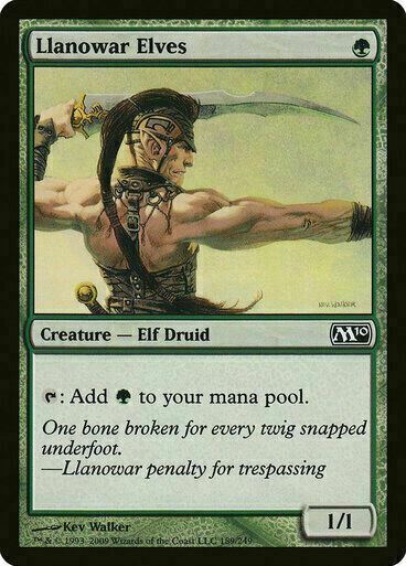 Llanowar Elves ~ Magic 2010 [ Excellent ] [ Magic MTG ] - London Magic Traders Limited