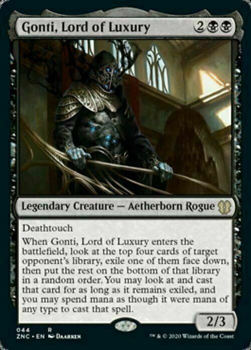 Gonti, Lord of Luxury ~ Commander: Zendikar Rising [ NearMint ] [ Magic MTG ] - London Magic Traders Limited