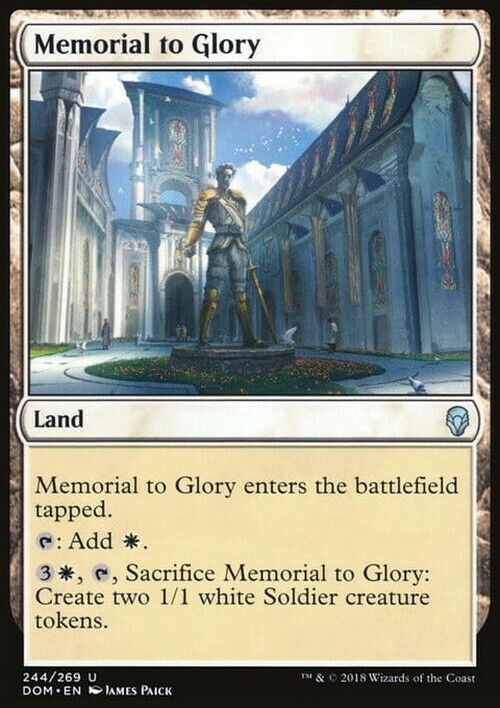 Memorial to Glory ~ Dominaria [ Excellent ] [ MTG ] - London Magic Traders Limited