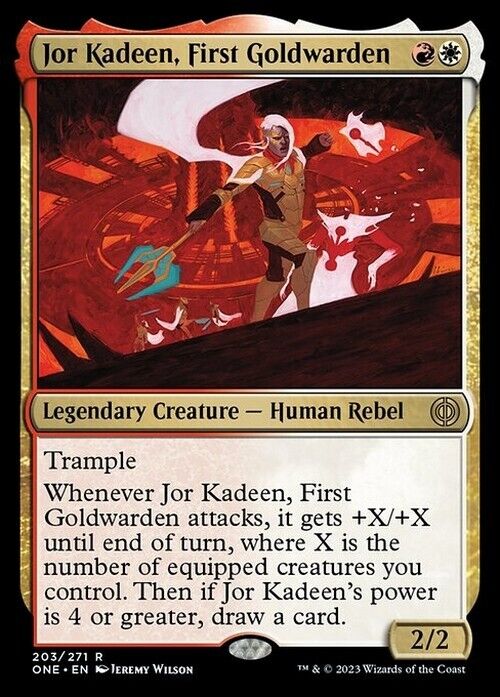 Jor Kadeen, First Goldwarden ~ Phyrexia: All Will Be One [ NM ] [ Magic MTG ] - London Magic Traders Limited