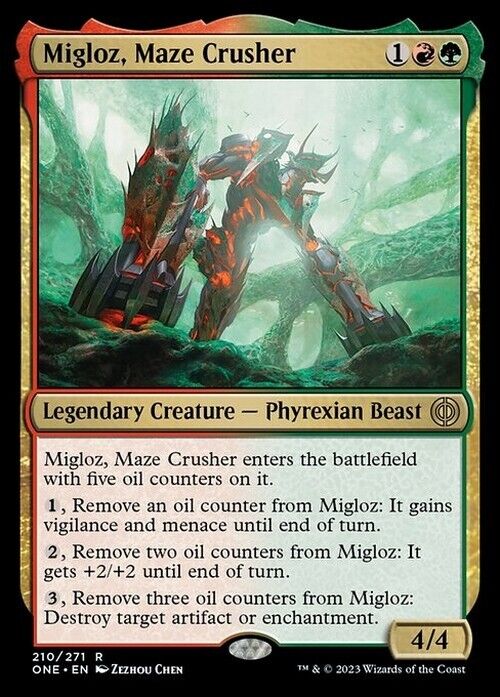 Migloz, Maze Crusher ~ Phyrexia: All Will Be One [ NearMint ] [ Magic MTG ] - London Magic Traders Limited