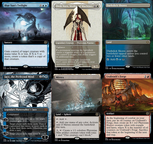 Choose your BORDERLESS / Extended ~ Phyrexia: All Will Be One [ NM ] [ MTG ]