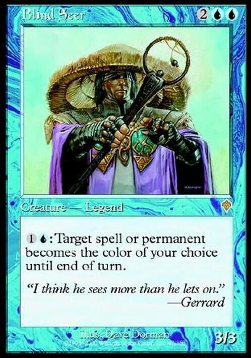 Blind Seer ~ Invasion [ Excellent ] [ Magic MTG ] - London Magic Traders Limited