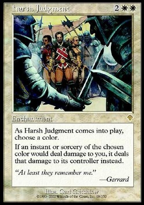 Harsh Judgment ~ Invasion [ Excellent ] [ Magic MTG ] - London Magic Traders Limited