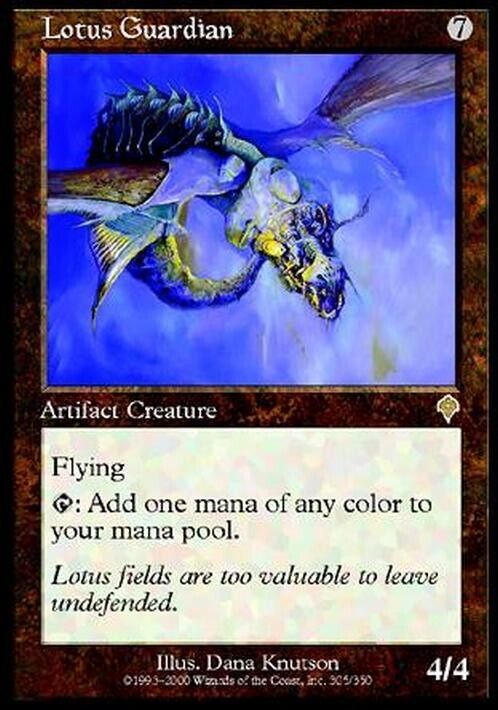 Lotus Guardian ~ Invasion [ MODERATELY PLAYED ] [ Magic MTG ] - London Magic Traders Limited