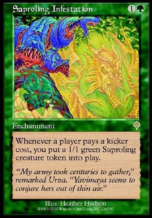 Saproling Infestation ~ Invasion [ Excellent ] [ Magic MTG ] - London Magic Traders Limited