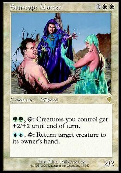 Sunscape Master ~ Invasion [ Excellent ] [ Magic MTG ] - London Magic Traders Limited