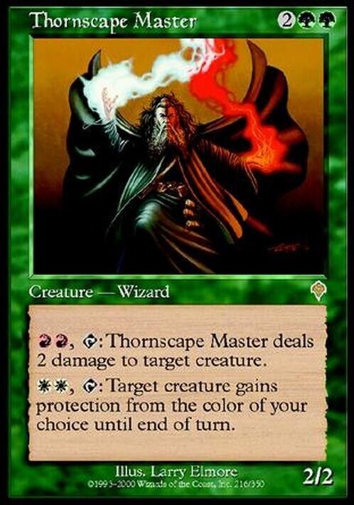 Thornscape Master ~ Invasion [ Excellent ] [ Magic MTG ] - London Magic Traders Limited