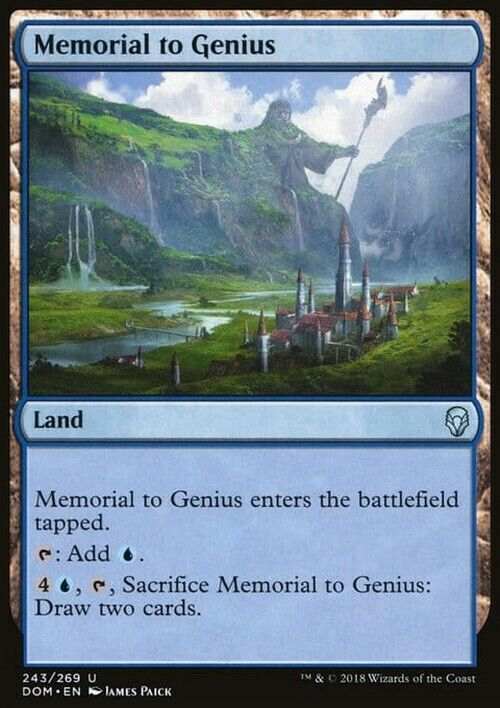 Memorial to Genius ~ Dominaria [ Excellent ] [ Magic MTG ] - London Magic Traders Limited