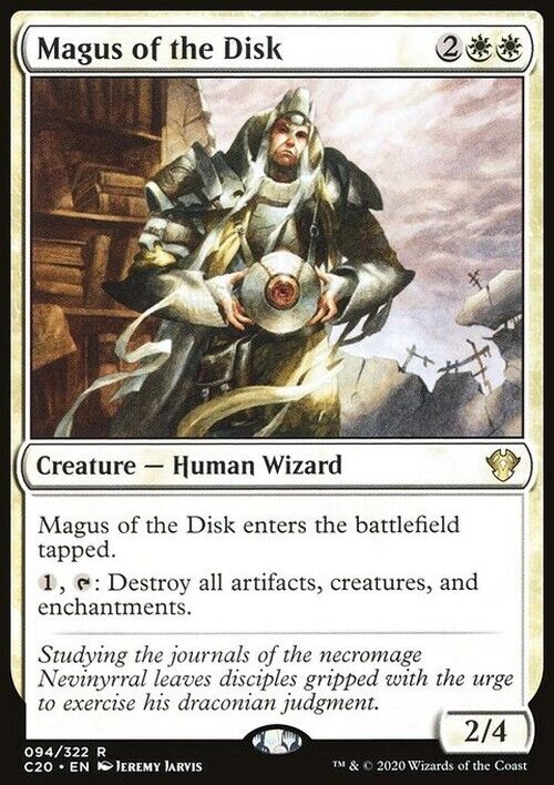 Magus of the Disk ~ Commander: Ikoria [ Excellent ] [ Magic MTG ] - London Magic Traders Limited