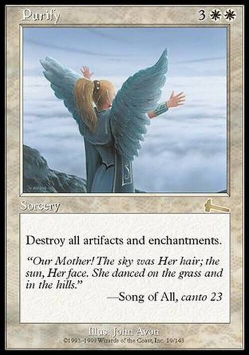 Purify ~ Urza's Legacy [ Excellent ] [ Magic MTG ] - London Magic Traders Limited