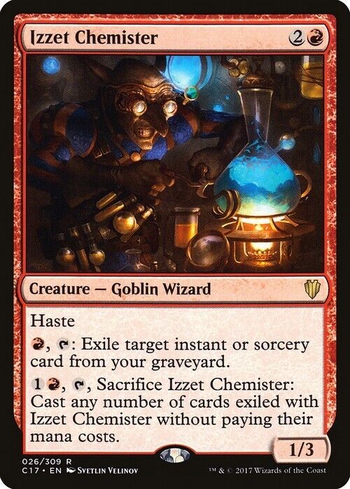 Izzet Chemister ~ Commander 2017 [ NearMint ] [ Magic MTG ] - London Magic Traders Limited